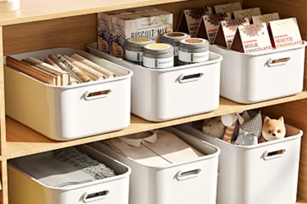 Organizzatore di stoccaggio in PET