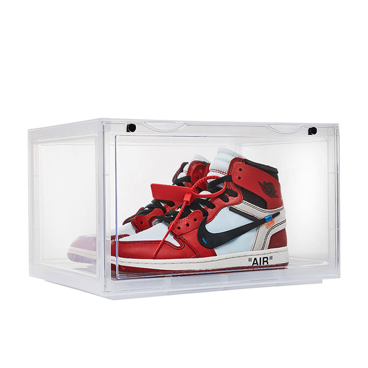 Cabinet di scarpe semplice trasparente
